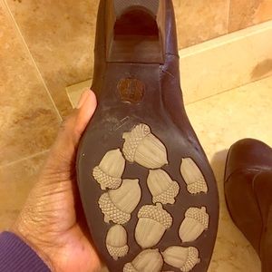 Donated EUC brown leather boots